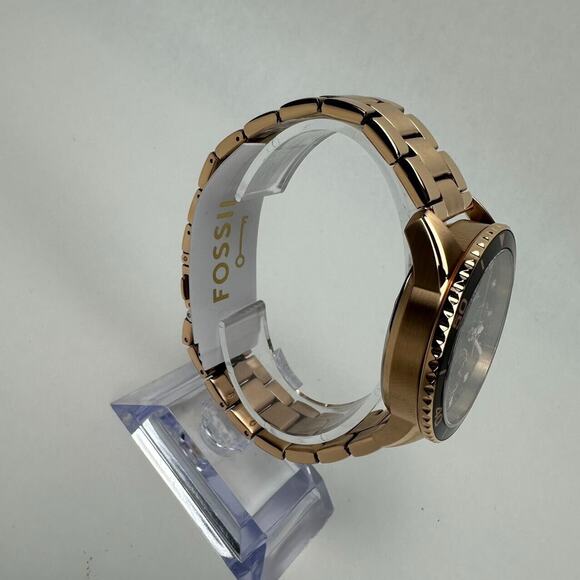 NWT Fossil His and Hers Multifunction Rose Gold-Tone Stainless Steel BQ2827SET - Picture 10 of 15
